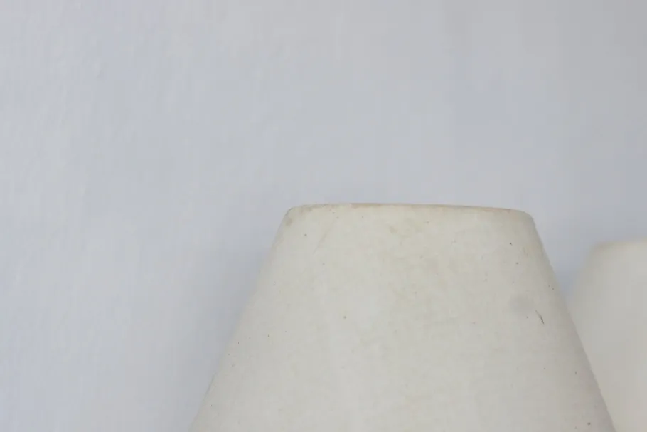 Online Pamono 24 Carat Gold Plated Teardrop Wall Lamps by Hugo Asmussen, Denmark, 1970s, Set of 2