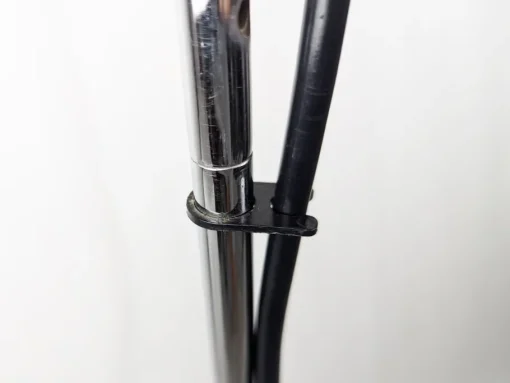 Best Pamono 333 Dim Floor Lamp in Chrome Plated & White Metal by Magistretti for Oluce, 1975