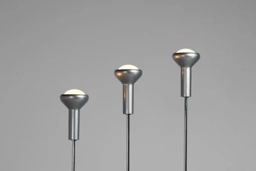 Best Pamono 1073 Floor Lamps attributed to Gino Sarfatti for Arteluce, Italy, 1956, Set of 3