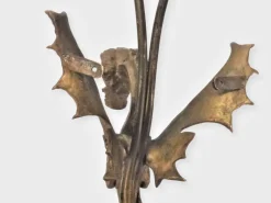 Sale Pamono 2 -Light Gilded Bronze Dragon Wall Light