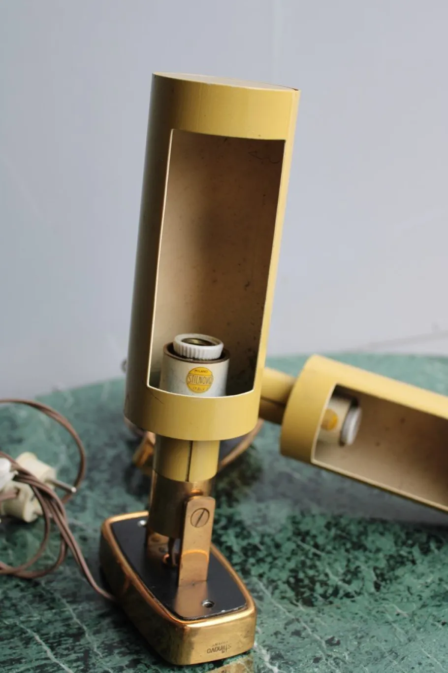 Online Pamono 2134 Wall Light from Stilnovo, 1950s, Set of 2