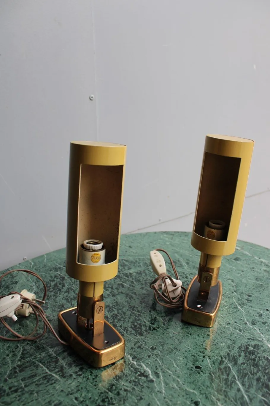 Online Pamono 2134 Wall Light from Stilnovo, 1950s, Set of 2