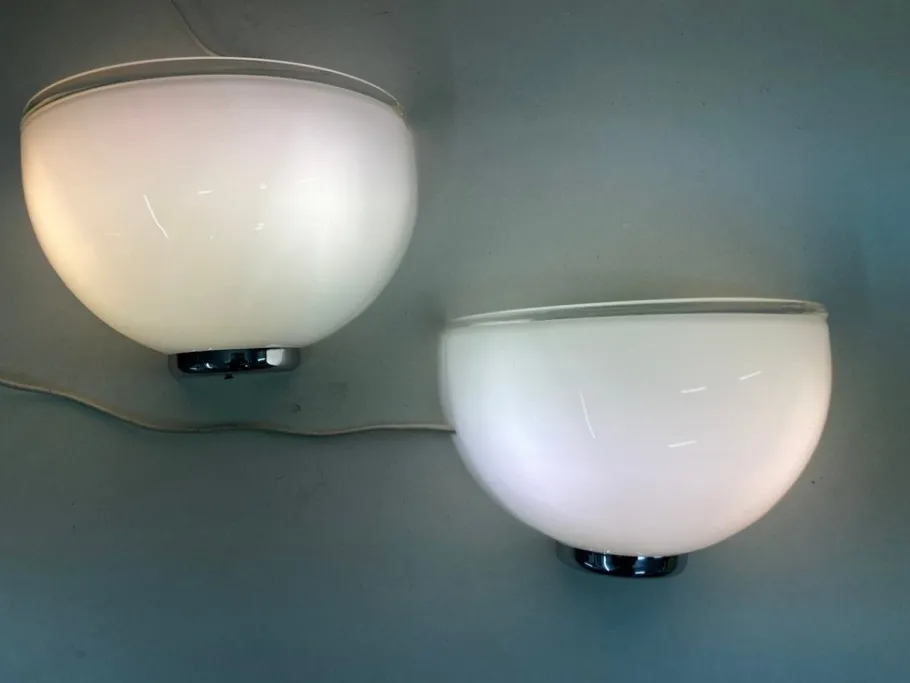 Online Pamono 2 X Artemide Onfale Parete Wandlampen Design Luciano Vistosi, 1990s, Set of 2