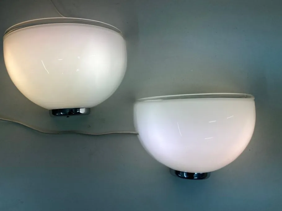 Online Pamono 2 X Artemide Onfale Parete Wandlampen Design Luciano Vistosi, 1990s, Set of 2