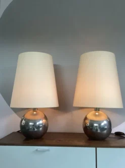 Sale Pamono 2 X ETable Lamps by Florian Schulz for Ora, 1980s, Set of 2