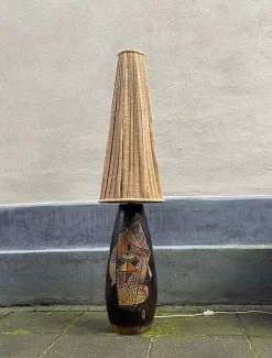 Clearance Pamono Abstract The All-Seeing Eye Masterpiece Floor Lamp by Marian Zawadzki for Tilgmans, Sweden, 1966