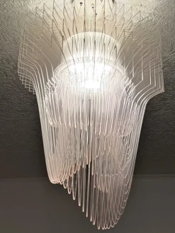 Hot Pamono Acrylic Chandelier by Zaha Hadid
