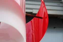 Online Pamono Acrylic Glass & Brass Floor Lamp from Stilnovo, 1950s