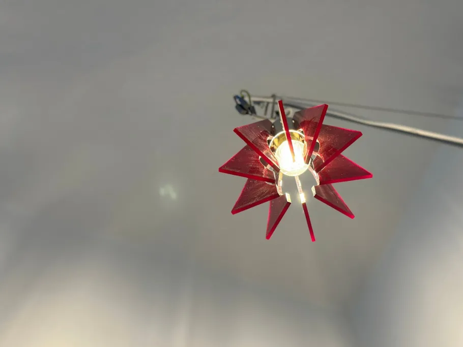 Best Pamono Acrylic Glass Lamp by Erich Klemm for Aka Electric, 1970s