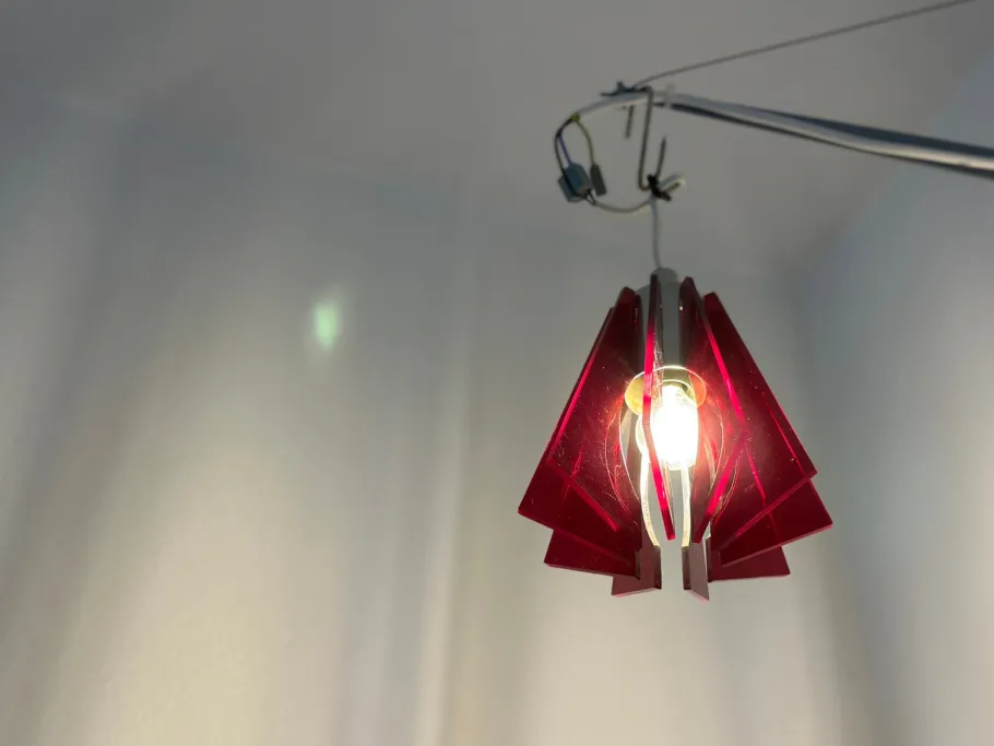 Best Pamono Acrylic Glass Lamp by Erich Klemm for Aka Electric, 1970s