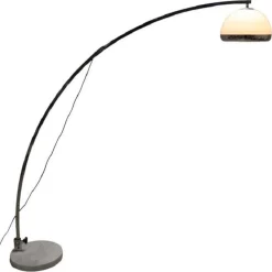 Pamono Adjustable Arc Floor Lamp attributed to Guzzini, 1970s
