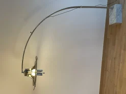 Pamono Adjustable Arc Lamp, Italy, 1960s