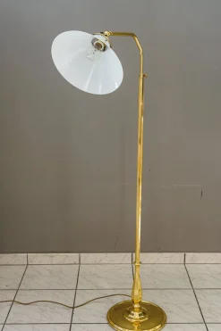 New Pamono Adjustable Art Deco Floor Lamp, 1920s