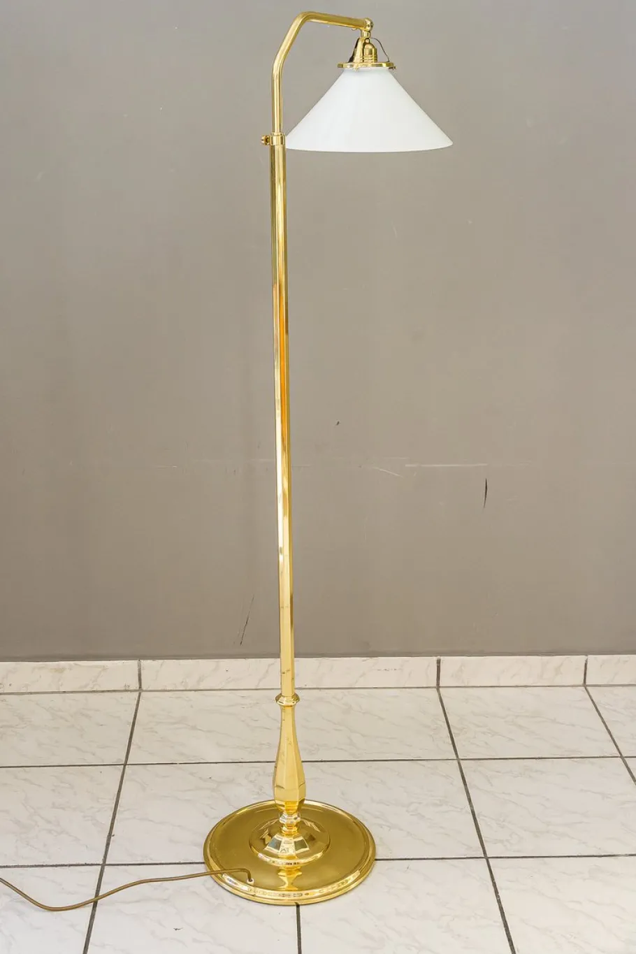 New Pamono Adjustable Art Deco Floor Lamp, 1920s