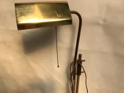 Discount Pamono Adjustable Brass Floor Lamp on Granite Base, 1970s