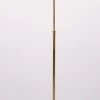 New Pamono Adjustable Brass Swing Arm Floor Lamp attributed to Holtkoetter, Germany, 1980s