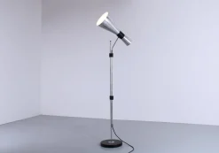 Hot Pamono Adjustable Danish Diabolo Floor Light by Jo Hammerborg for Fog & Mørup, 1960s