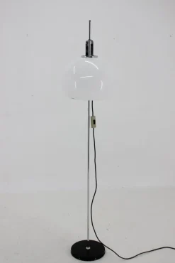 Pamono Adjustable Floor Lamp attributed to Guzzini for Meblo, Italy, 1970s