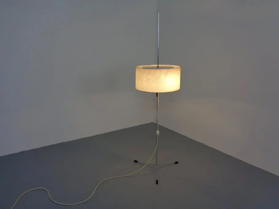 Best Pamono Adjustable Floor Lamp by Ruser & Kuntner for Knoll Inc, 1960s