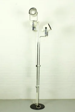 Discount Pamono Adjustable Floor Lamp by Pio Luigi Brusasco and Giovanni Torretta for Luci Illuminazione, Italy, 1970s