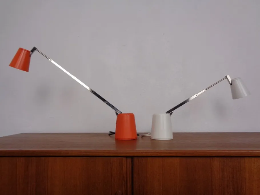Online Pamono Adjustable Lampette Desk Lamps, Germany, 1960s, Set of 2