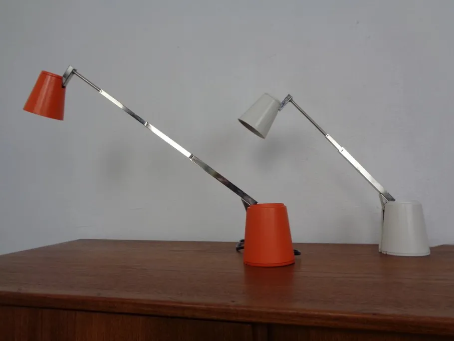 Online Pamono Adjustable Lampette Desk Lamps, Germany, 1960s, Set of 2