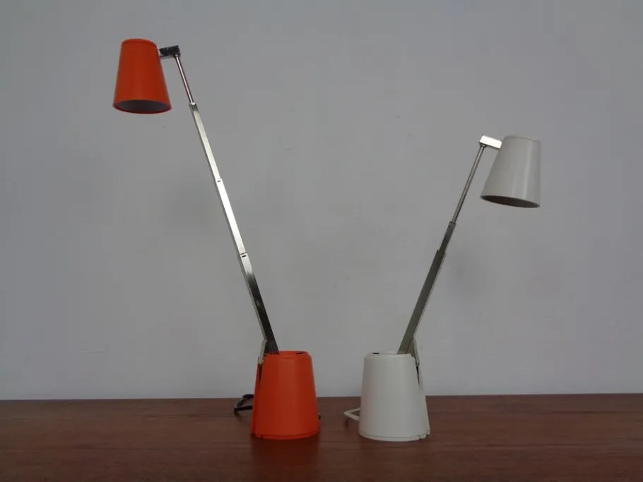Online Pamono Adjustable Lampette Desk Lamps, Germany, 1960s, Set of 2