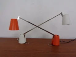 Online Pamono Adjustable Lampette Desk Lamps, Germany, 1960s, Set of 2
