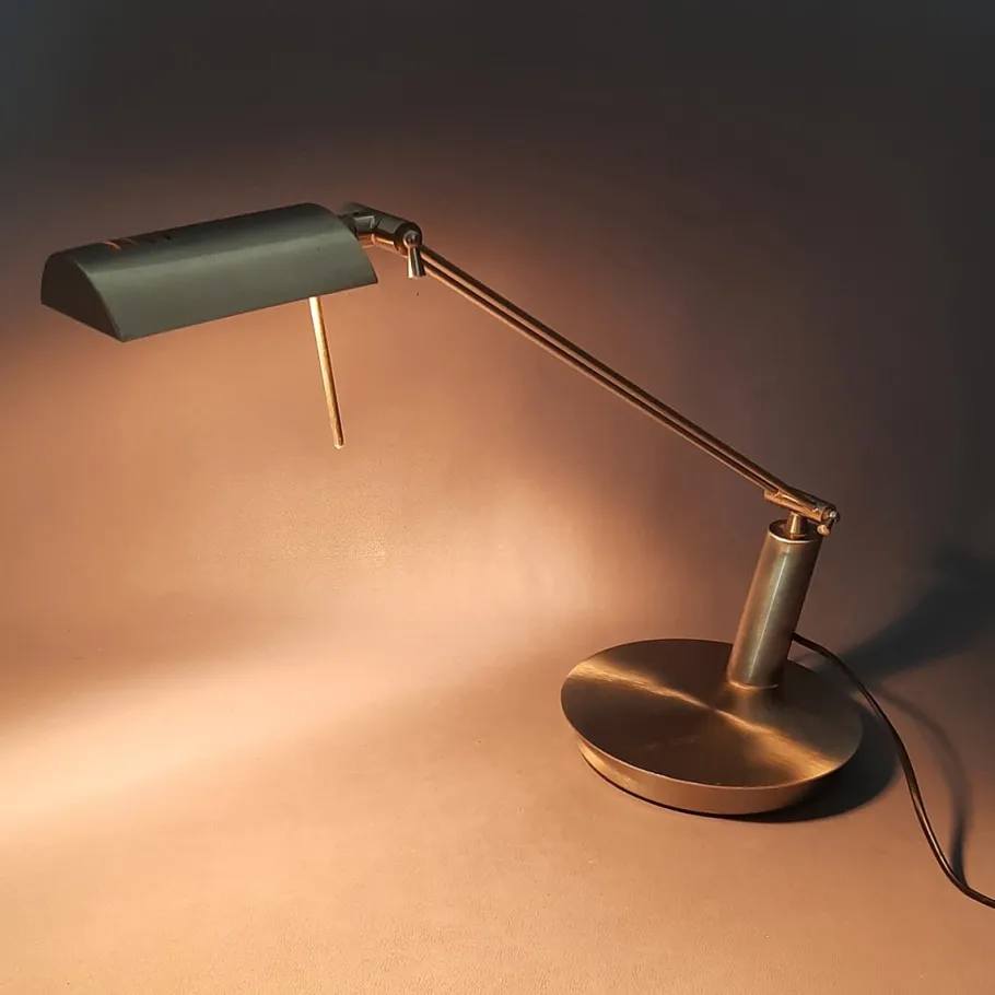 Best Pamono Adjustable Metal Table Lamp from Fabas, 1980s