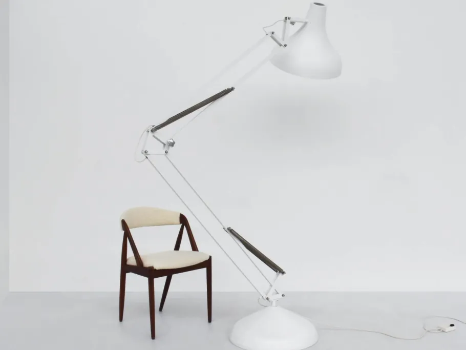 Clearance Pamono Adjustable Mod. MAX Floor Lamp in the style of George Carwardine, Switzerland, 1970s