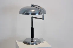 Pamono Adjustable Modernist Desk Lamp by Maison Desny, Paris, 1930s