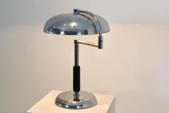 Pamono Adjustable Modernist Desk Lamp by Maison Desny, Paris, 1930s