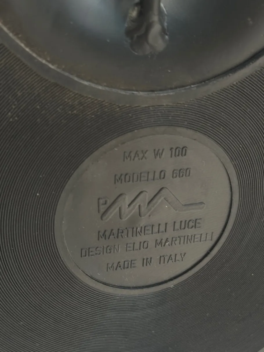 Clearance Pamono Adjustable Table Lamp by Elio Martinelli for Martinelli Luce, 1970s