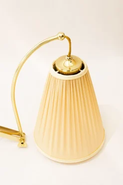 Discount Pamono Adjustable Wall Lamp with Fabric Shade, Vienna, 1950s