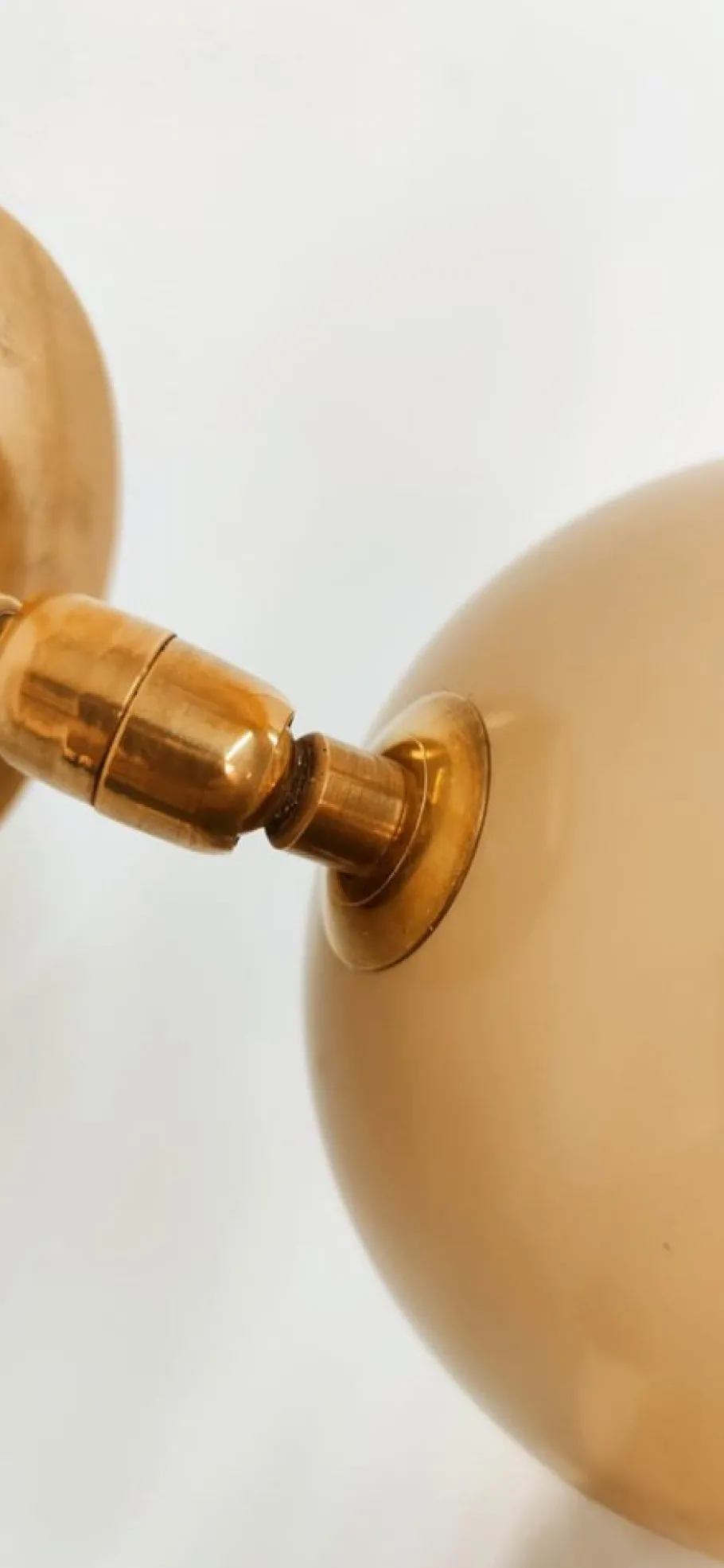 Online Pamono Adjustable Wall Light with Cream-Colored Metal Dome