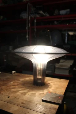 Best Pamono Agaricon Touch Switch Table Lamp by Ross Lovegrove for Luceplan, 2001