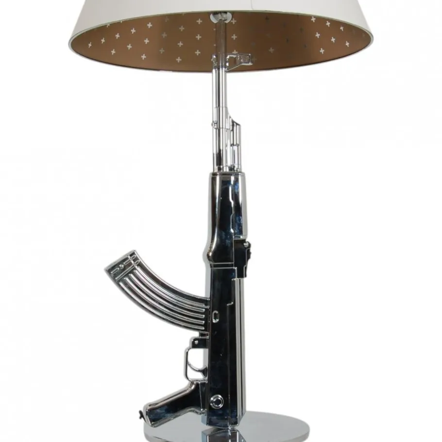 Pamono AK-47 Table Lamp in Chrome from Philippe Starck