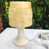 New Pamono Alabaster Study Lamp, 1970s