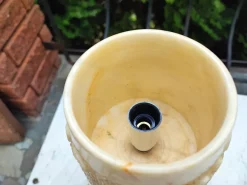 New Pamono Alabaster Study Lamp, 1970s