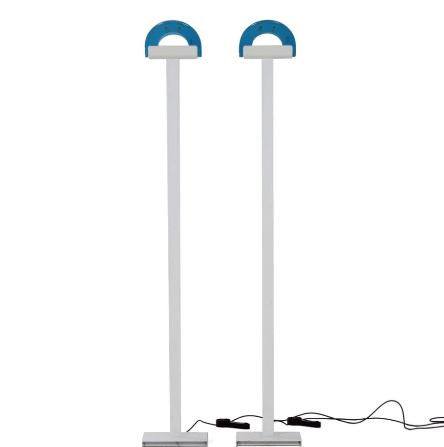 Best Pamono Alba Floor Lamps by Renato Toso & Roberto Pamio for Leucos, 1980s, Set of 2