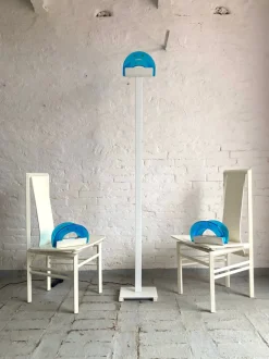 New Pamono Alba Floor Lamps from Leucos, 1980s, Set of 3