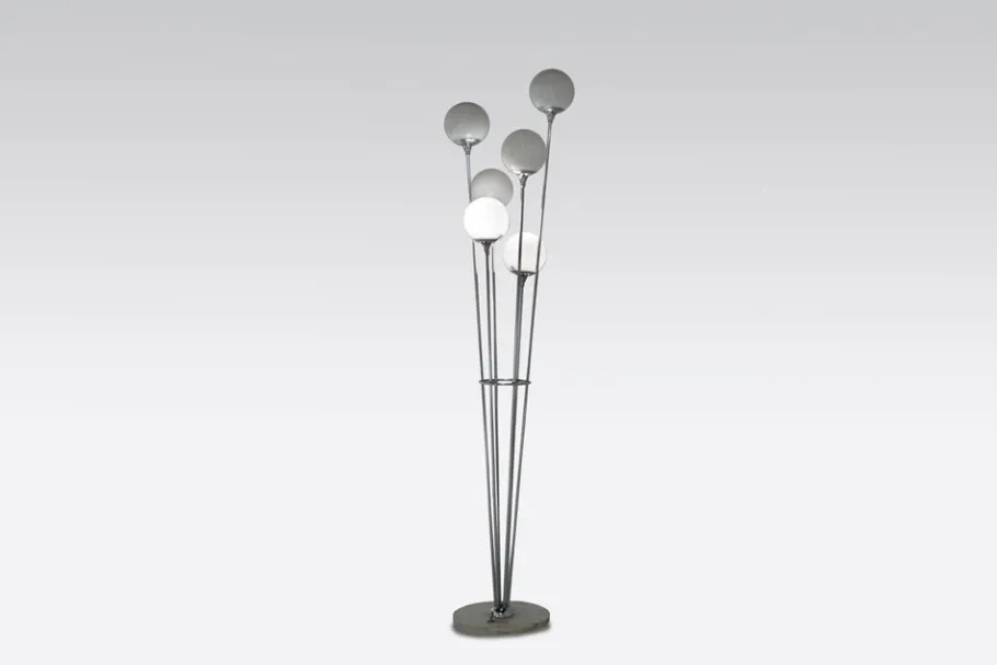 Best Pamono Alberello Floor Lamp by Stilnovo, 1960s