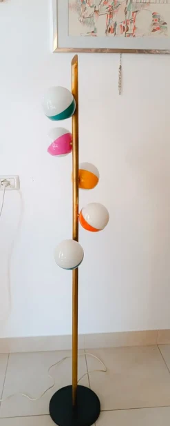 Discount Pamono Alberello Floor Lamp, Set of 6