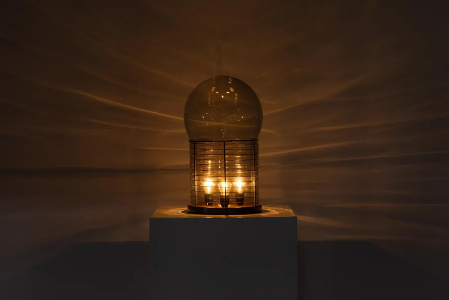 Clearance Pamono Alcinoo Table Lamp by Gae Aulenti for Artemide, 1975