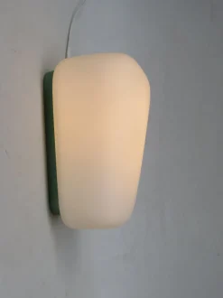 Clearance Pamono Aluminium, Metallic, and Glass Outdoor Light from BEGA, 1960s