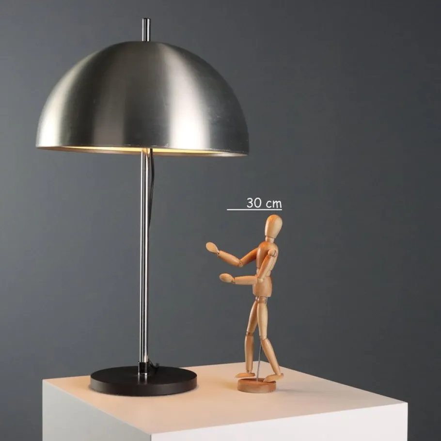 Clearance Pamono Aluminium Table Lamp, 1960s