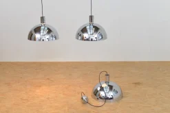 Online Pamono AM / AS Series Suspension Lamp by Franco Albini for Sirrah, 1968