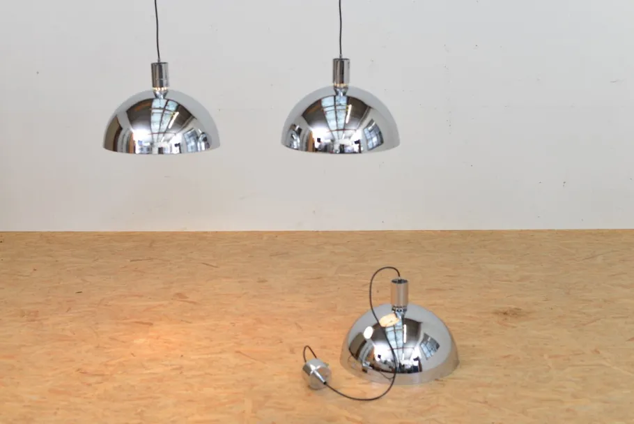 Online Pamono AM / AS Series Suspension Lamp by Franco Albini for Sirrah, 1968