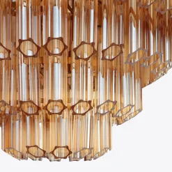 Hot Pamono Amber Grande Palermo Chandelier from Pure White Lines