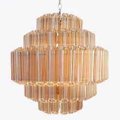 Discount Pamono Amber Palermo Chandelier from Pure White Lines